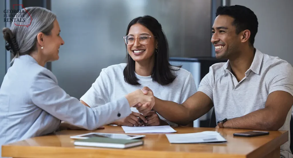 Emergency furniture rental for claim adjusters