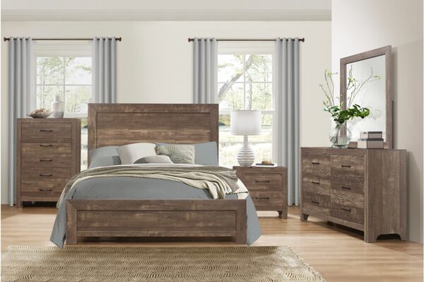1534 Brown Bedroom Collection