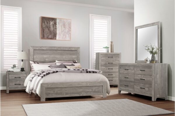 1534 Grey Bedroom Collection