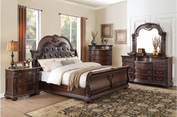 1757 Brown Bedroom Collection