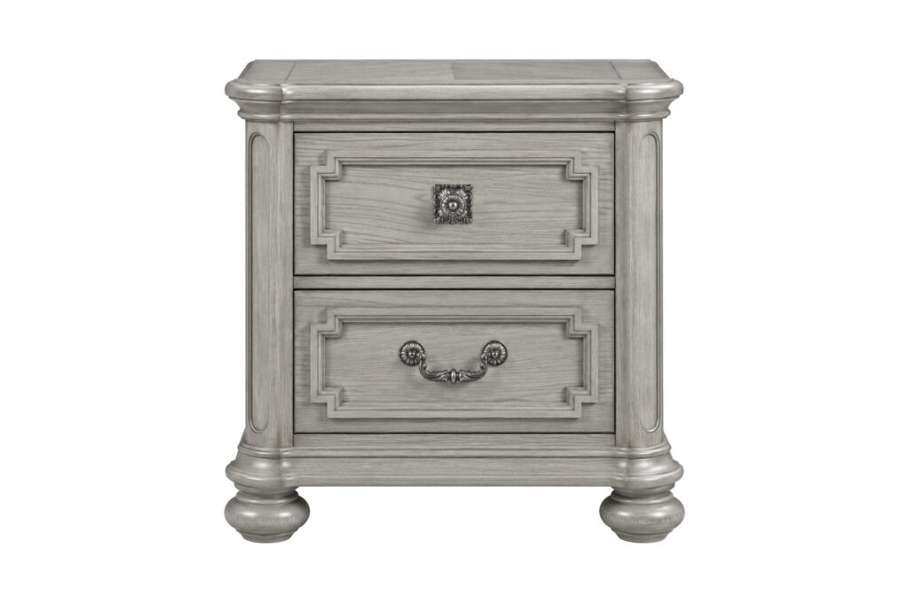 2473 White Wash Bedroom Collection