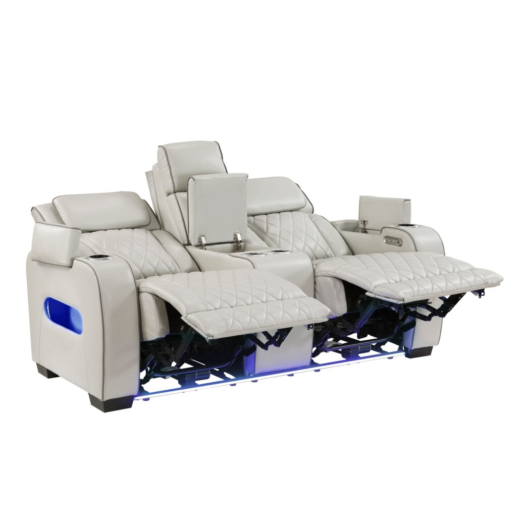 9516TPE Leather Sofa Set