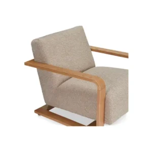 Beige Eckersley Lounge Chair Me107334