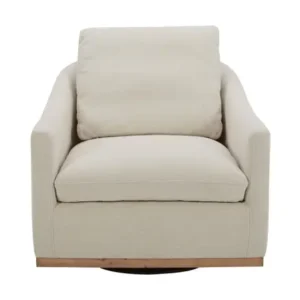 Beige Linden Swivel Chair Kq102934