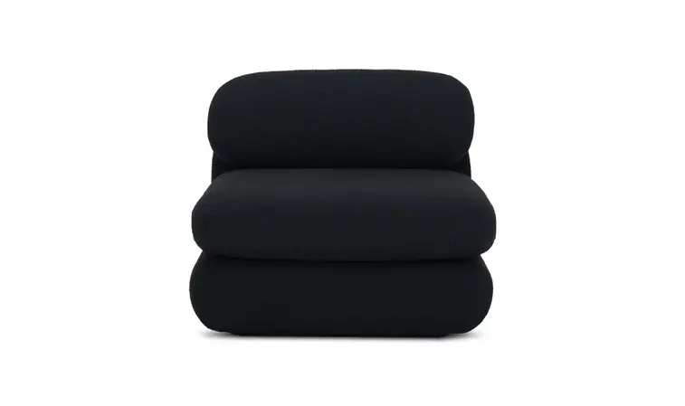 Black Scout Lounge Chair Fo100702