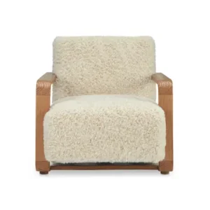 Cream Eckersley Lounge Chair Me107305