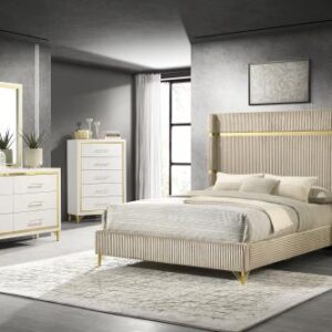 GFR Lucia Beige & White
