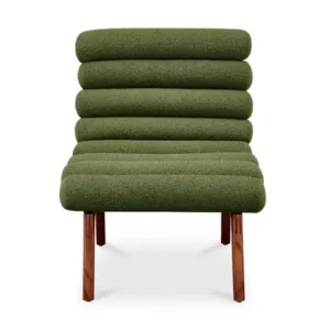 Green Arlo Accent Chair Performance Fabric Ew101327