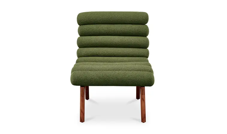 Green Arlo Accent Chair Performance Fabric Ew101327