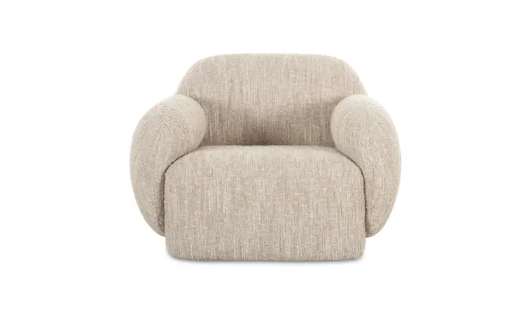 Off White Hazel Lounge Chair Oa104334
