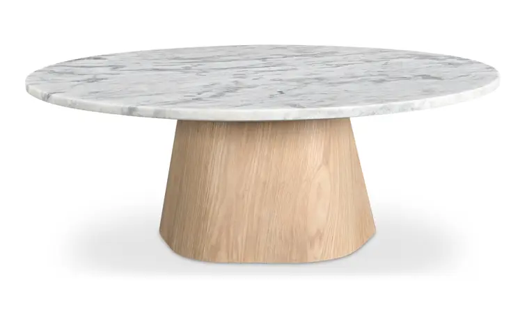 White Evelyn Coffee Table Jd1092180