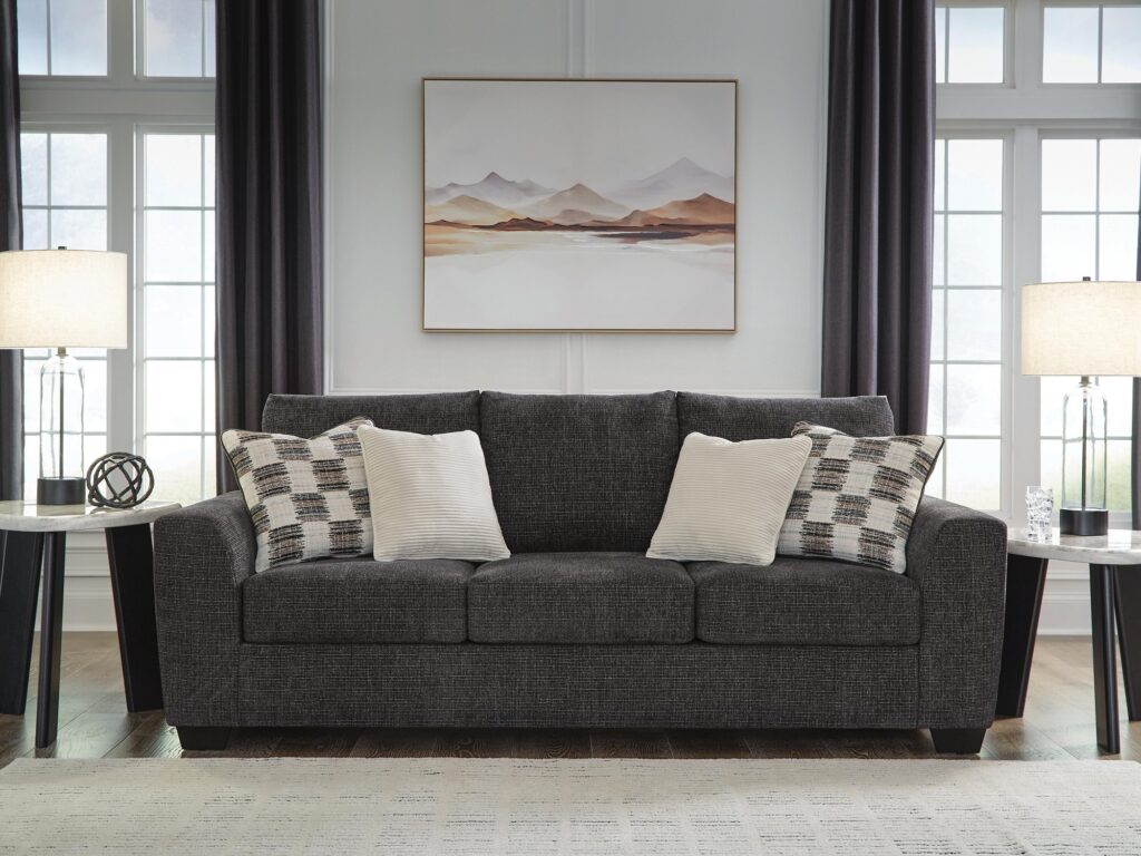 Loreo Ebony Queen Sofa Sleeper