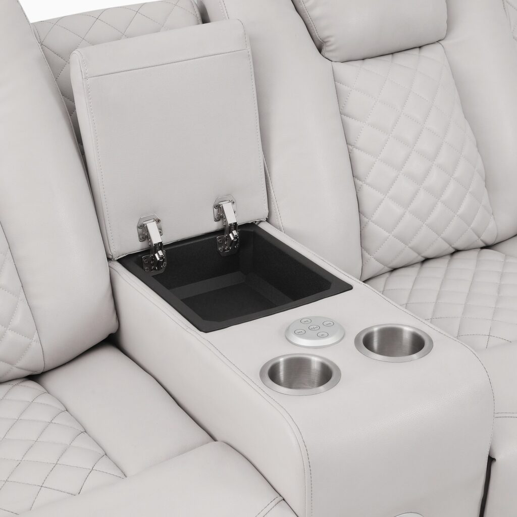 SH8895GRW Leather Sofa Set